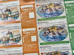 1綴り・計8枚☆東京サマーランド株主ご招待券☆2024年3月29日～10月14日期限♪