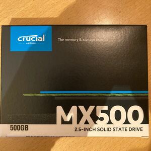 新品　未開封　Crucial SSD mx500 500gb