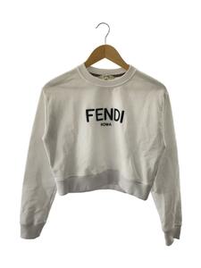 FENDI◆スウェット/XS/コットン/WHT/FS7427 ALCB