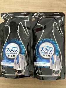 ファブリーズ MEN W除菌　消臭 つめかえ　2袋セット　　320ml