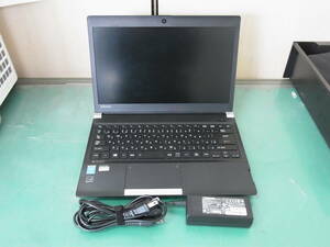 ★[607H] 東芝 ノートパソコン dynabook R73/NB21E / Core i3-4000M 2.40GHz / 8GB / HDD500GB 動作確認済み1個キー難あり★