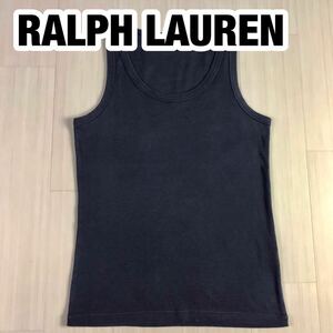 RALPH LAUREN ラルフローレン タンクトップ M ネイビー