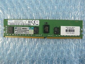 1LCK // 8GB DDR4 17000 PC4-2133P-RC1 Registered RDIMM 1Rx4 M393A1G40EB1-CPB3Q 752368-081 774170-001// HP WS460c ProLiant Gen9 取外