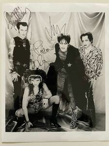 CRAMPS クランプス　90s promo photo autographed 