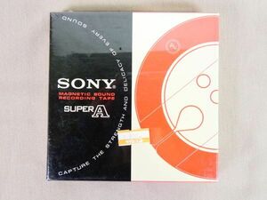 未開封！ SONY SuperA 5号 TYPE A5-60 オープンリールテープ ① @送料370円(4)