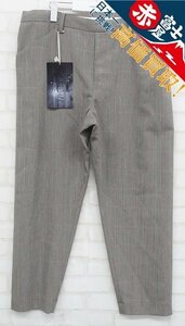 3P2410/未使用品 SUNSEA 20S45 ANCIENT CHECK M2 PANTS サンシー パンツ