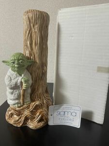 珍しい　ビンテージ品　スターウォーズ　ヨーダ　花瓶　シグマ　starwars