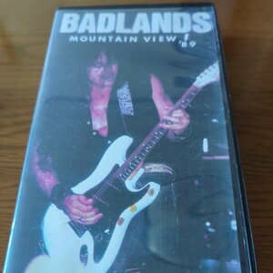 バッドランズ　VHS 1989