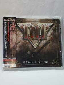 TNT／A FAREWELL TO ARMS／フェアウェル・トゥ・アームズ／国内盤CD／帯付／2010年発表／12thアルバム／トニー・ミルズ参加