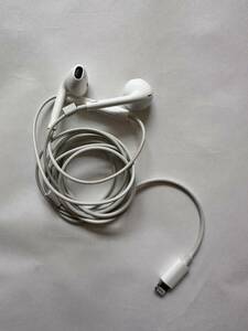 Apple純正品　EarPods（Lightningコネクタ）