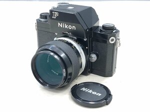 △ジャンク NIKON F フォトミックFTN ボディ ブラック / Micro-NIKKOR-P 50mm レンズ セット 同梱不可 1円スタート