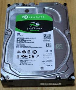 中古 SEAGATE 3.5インチHard Disk 6TB