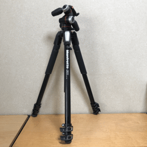 Manfrotto MT055XPRO3 MHXPRO-3ｗ ケース付き【中古】