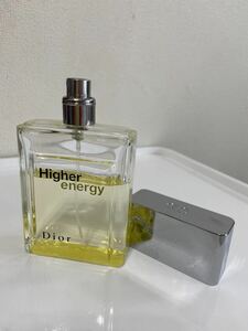 Dior ハイヤーエナジー オードトワレ 75ml 残量たっぷり　香水　レア　入手困難　定形外発送350円　香水