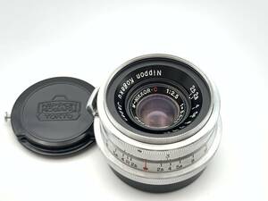 Nikon Nippon Kogaku W-NIKKORC 3.5cm 35mm f2.5 広角 単焦点レンズ ニコン Sマウント