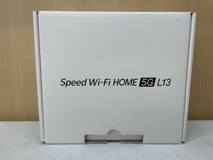 #2179 未使用 Speed Wi-Fi HOME 5G L13 ZTE Corporation ホワイト ホームルーター