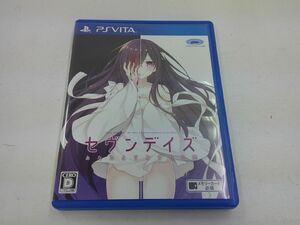 23 送￥310 0508$B16 PSVITA セブンデイズ あなたとすごす七日間 中古品