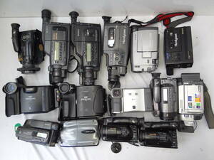 Z8D ビデオカメラ ムービ 等 １５台 SONY CCD TRV900 TR900 TR705 V800V700 F340 TR212 M8 TR505 SHARP VIEWCAM HL80 HL3 2 ジャンク