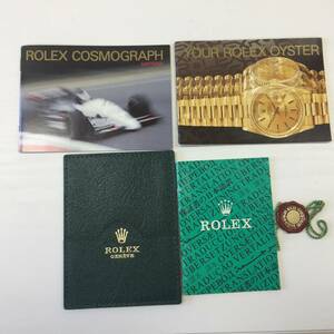 Rolex ロレックス Daytona デイトナ 冊子 英語 タグ カードケース 付属品 セット まとめ #017