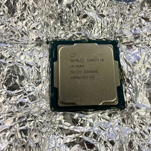 cpu Intel Core i3 9100 ddr4-3200 8G×2枚 稼動品