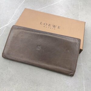 （LOEWE ロエベ） アナグラム レザー 二つ折り 長財布