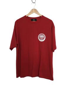 PARIS SAINT-GERMAIN◆Tシャツ/XL/コットン/RED/プリント/23-071-340-0021-1-0