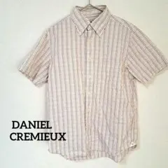 DANIEL CREMIEUX ダニエルクレミュ チェック 半袖 シャツ