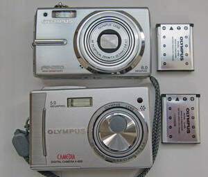 OLYMPUS X-600 & FE-250
