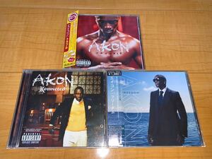 【中古CD】Akon アルバム3枚セット / エイコン / Trouble / Konvicted / Freedom