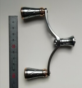 新品未使用 ダイワ用 95㎜ カスタムダブルハンドル ４ボールベアリング DAIWA マシンカットハンドル ねじ込み式ハンドル ダイワハンドル 