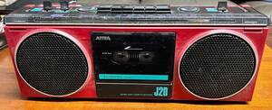 AIWA アイワ CS-J20 ラジオカセットレコーダー 2BAND 