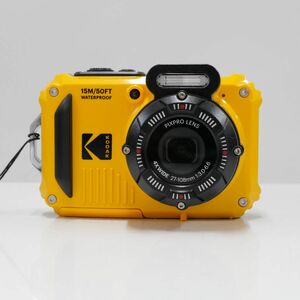 Kodak PIXPRO WPZ2 USED美品 デジタルカメラ 防水 水深約15ｍ 耐衝撃 アウトドア 工事現場 フルHD 動作品 【難有】CE4009