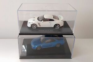 日産 スカイライン GT-R (R34 & R35) エブロ (1/43 訳あり中古品)