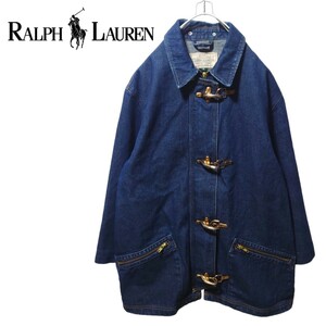 【Ralph Lauren】レア ファイヤーマン デニムジャケット A-1504