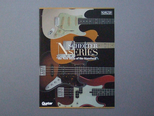 【冊子のみ】SCHECTER N SERIES 検 シェクター N シリーズ N-ST N-PT N-JB N-PJ ギター ベース カタログ