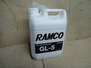 新品RAMCO/MULTIPURPOSE GEARギアオイル75W-90 GL-5/4L/バイク/デフ/ミッション/ギア/ハーレーＢＭＷシャフトドライブ