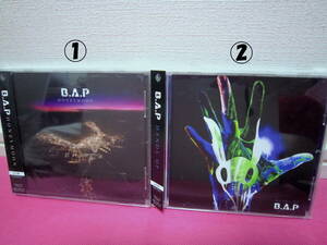 K-POP♪【新品&USED】 B.A.P 日本盤CD 2点セットまとめて！「HONEYMOON」「HANDS UP」廃盤！