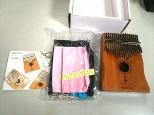 b88ih★1円スタート★onetone KALIMBA OTKL-02/MH カリンバ 楽器 中古品 #04Z2479