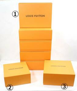 Y6073＃◆中古品◆LOUIS VUITTON ルイ・ヴィトン バッグ用 空箱 BOX 7個セット(①5個②1個③1個)