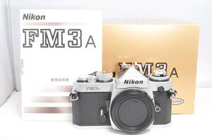 〓新品級で非常に綺麗〓ニコン Nikon FM3A シルバー