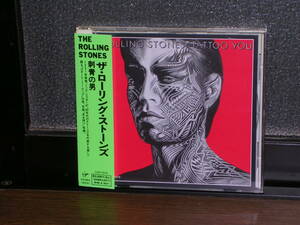 帯付国内盤CD THE ROLLING STONES (ザ・ローリング・ストーンズ)／TATTOO YOU (刺青の男)