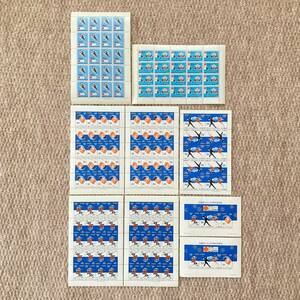 切手シート 札幌オリンピック冬季大会記念 1972年 15円×40枚 20円×84枚 50円×12枚