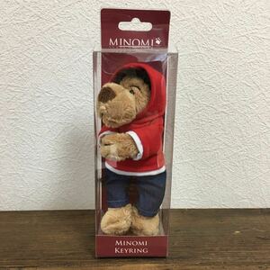 LEE MINHO イ・ミンホ ◆ MINOMI KEYRING キーリング ぬいぐるみ 赤 ミノミ ◆Q043 Kら2かB-05