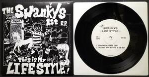 THE SWANKYS THIS IS MY LIFESTYLE 7inch レコード ザ・スワンキーズ KPP RECORDS-002 1985年