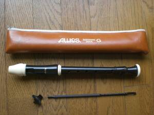 11　AULOS　Soprano Recorder　ソプラノリコーダー　204A　eco