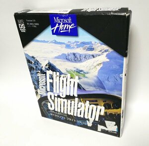 【同梱OK】 Microsoft Flight Simulator ■ ゲームソフト ■ PC-9821 / 9800 シリーズ対応 ■ MS-DOS 5.0 以上