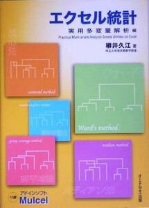 エクセル統計 実用多変量解析編／柳井久江(著者)