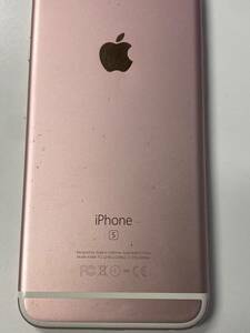 【SIMフリー】Apple iPhone6s 64G ローズゴールド　au○ バッテリー100%　 アクティベーションロックなし　本体のみ　中古