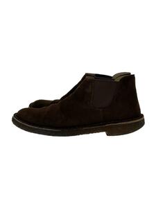 Clarks◆ブーツ/UK8.5/ブラウン/スウェード/07113292