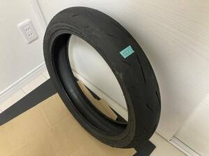 【中古】ダンロップ DUNLOP α13SP 110/70 ZR Ninja250 YZF-R25 CBR250RR NSR250 Ninja400 管理番号2